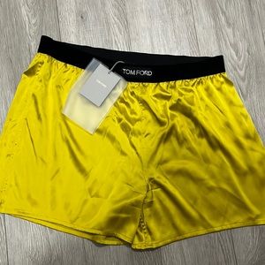 Tom ford satin shorts size large